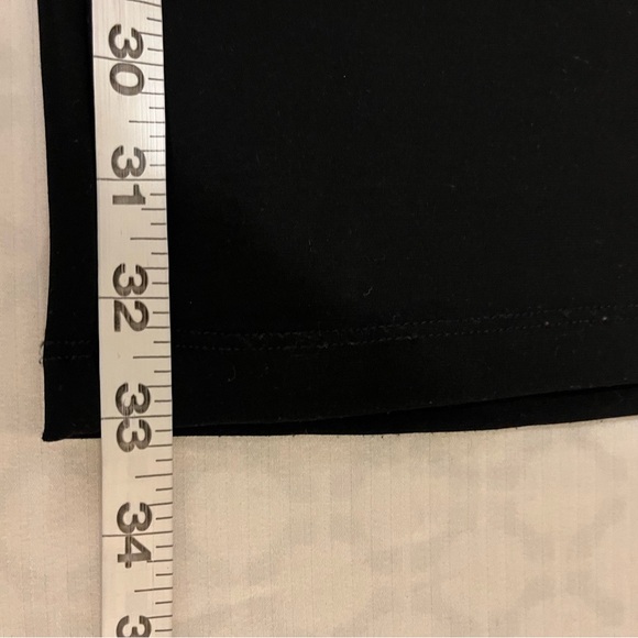 LAUREN RALPH LAUREN BLACK WITH IVORY V NECK WIDE LEG JUMPSUIT, size L (NO BELT) - Picture 9 of 10